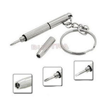 5Pcs H  Tools 3in1 Sunglass Watch Eyeglass Screwdriver Repair Kit With keychain Tools EF8