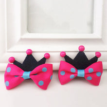 5Pcs Kid Girl Baby Princess Barrette Ribbon Crown Molding Hairpin Hair Clips EF8