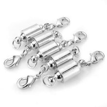 5Pcs Metal Strong Magnetic Clasps With Lobster Clasp For Making Necklaces Bracelets Buckles DIY Jewelry Findings EF8