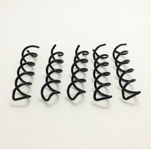 5Pcs Spiral Spin Screw Bobby Pin Hair Clip Twist Barrette Black Hairpins Hair B  Accessories EF8