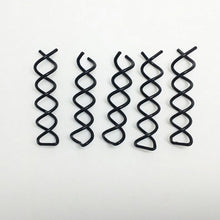 5Pcs Spiral Spin Screw Bobby Pin Hair Clip Twist Barrette Black Hairpins Hair B  Accessories EF8