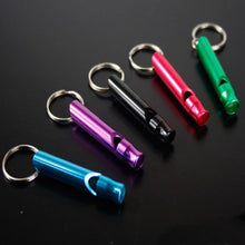 5pc Mix Aluminum Emergency Survival Interior Design Whistle Keychain For Camping Hiking Outdoor Sport Bicycle Cycling Gift EF8