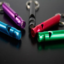 5pc Mix Aluminum Emergency Survival Interior Design Whistle Keychain For Camping Hiking Outdoor Sport Bicycle Cycling Gift EF8