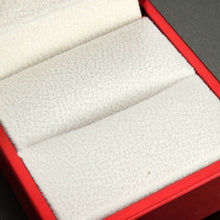 6*6 5 *5cm LED Jewelry Box Wedding Ring Box Case With LED Light Jewelry Display Ring Storage Box Red Color EF8