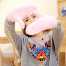 6 ColorsWomen Lady Girl Warm Gloves Finger Soft Warm Mitten Valentine's Day Gift EF8