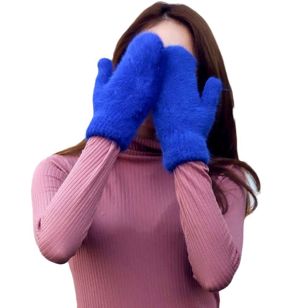 6 ColorsWomen Lady Girl Warm Gloves Finger Soft Warm Mitten Valentine's Day Gift EF8