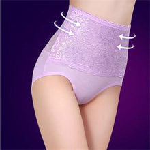 6 Colors Sexy Lace Flower Panties Women Underwear High Waist Body Shaper Hip Women Panties Intimates Briefs EF8