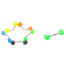 72Pcs Stainless Acrylic Ball Barbell Bar Eyebrow Nose Tounge Ring Body Piercing  EF8