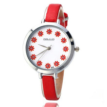 8 ColorsRelogio Feminino Women Fashion Simple Table Belt Quartz Analog Lady Dress Wrist Watch Clock Gift relogio relojes EF8