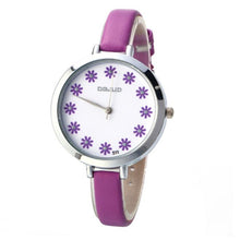 8 ColorsRelogio Feminino Women Fashion Simple Table Belt Quartz Analog Lady Dress Wrist Watch Clock Gift relogio relojes EF8