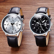 8 Styles Top Watches Men Business Auto Date Calendar Quartz Movement Leather Strap Wristwatches Relogio Masculino EF8