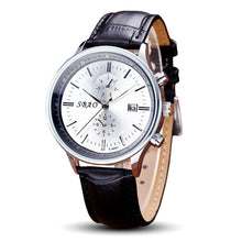8 Styles Top Watches Men Business Auto Date Calendar Quartz Movement Leather Strap Wristwatches Relogio Masculino EF8