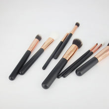 8pc Pro Toothbrush Shaped Eyebrow Foundation Power Face Eyeliner Lip Oval Cream Puff Brushes Makeup Beauty Tools EF8
