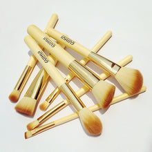 8pc Professional Makeup Brushes Set Bamboo Superior Soft Cosmetic Eyeshadow Foundation Concealer Make up Brush Set Jimashop EF8