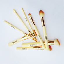 8pc Professional Makeup Brushes Set Bamboo Superior Soft Cosmetic Eyeshadow Foundation Concealer Make up Brush Set Jimashop EF8