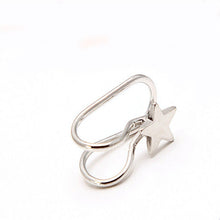 9 Patterns U Shaped Ear Cuff Silver Gold Plated Pearl Rhinestone Clip Earrings Fine Jewelry Delicate EF8