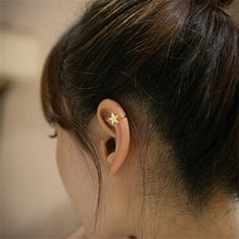 9 Patterns U Shaped Ear Cuff Silver Gold Plated Pearl Rhinestone Clip Earrings Fine Jewelry Delicate EF8