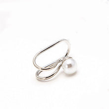 9 Patterns U Shaped Ear Cuff Silver Gold Plated Pearl Rhinestone Clip Earrings Fine Jewelry Delicate EF8