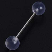 9Pcs Clear Belly Navel Tragus Tongue Lip Rings Bars Body Piercing Jewelry EF8