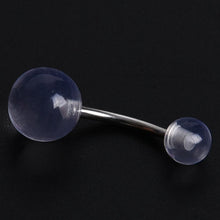9Pcs Clear Belly Navel Tragus Tongue Lip Rings Bars Body Piercing Jewelry EF8