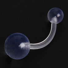 9pcs Clear Color Belly Navel Tongue Lip Rings Bars Studs Body Piercing Jewelry EF8