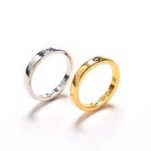 Alloy Couples Rings for Men Women Wedding B s Engagement Anniversary Lovers his   hers promise Valentines Gift 2 PCS EF8