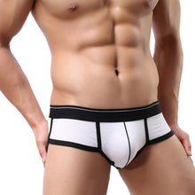 Amazmen's Sexy Cotton Underwear Shorts Men Underpants Soft Briefs for Men EF8