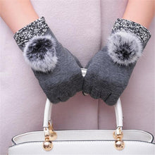Candy Colors Lady Women Bowknot Screen Motorcycle Ski Snow Snowboard Warm Gloves Mittens EF8