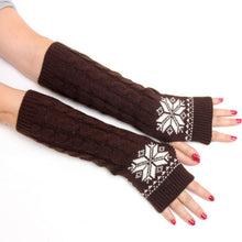Fashion Knitted Fingerless Gloves Women Girl Lady Soft Warm Wrist Warmer EF8