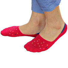 Amazmen's Invisibile Short Socks Cotton Blends Antiskid Socks EF8