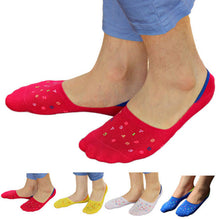 Amazmen's Invisibile Short Socks Cotton Blends Antiskid Socks EF8