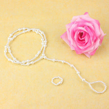Anklet Chain Women Ankle Bracelet Beach Imitation Pearl Barefoot S al Tornozeleira Femininas Foot Jewelry EF8