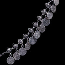 Antique Silver Coin Squirrels Anklet Womens Barefoot Foot Jewelry Ankle Bracelet EF8