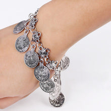 Antique Silver Coin Squirrels Anklet Womens Barefoot Foot Jewelry Ankle Bracelet EF8