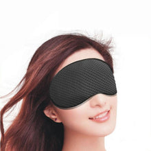 Bamboo Charcoal Fibers Breathable Sleeping Eye Mask Blindfold Shade Sleep Aid Tools Black Sleep Eyeshade A14 EF8
