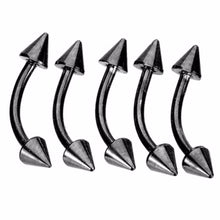 Banana Body Piercing Jewelry For Women S Cool Stainless Steel Spike Eyebrow Ring Barbells Eye Rings EF8