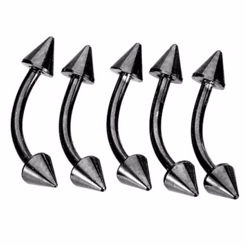 Banana Body Piercing Jewelry For Women S Cool Stainless Steel Spike Eyebrow Ring Barbells Eye Rings EF8