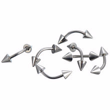 Banana Body Piercing Jewelry For Women S Cool Stainless Steel Spike Eyebrow Ring Barbells Eye Rings EF8