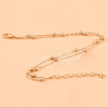 Barefoot Beach Double Chain Link Tassel Foot Bracelet Anklet Jewelry Toe Anklet Women Ankle Bracelets EF8