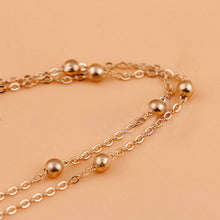 Barefoot Beach Double Chain Link Tassel Foot Bracelet Anklet Jewelry Toe Anklet Women Ankle Bracelets EF8