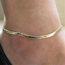 Beach Chain Anklets Silver Gold Colors s Foot Jewelry Women Girls Ankle Bracelet Anklet EF8