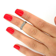 Beach Jewelry Vogue Adjustable Nice Chic Simple Silver Tone Retro Flower Beach Toe Ring Foot Jewelry EF8