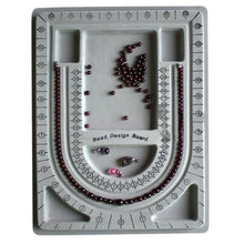 Beading Tray Bead Stringing Bracelet Jewelry Craft Design Organizer Board EF8