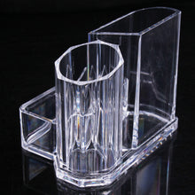 Clear Acrylic Makeup Cosmetic Organizer Lipstick Brush Display Holder Stand for Women Lady Beauty 1 set EF8