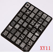 Nail Stamping Printing Plate Manicure Nail Art Decor Image Stamps Plate for Women Lady Beauty EF8