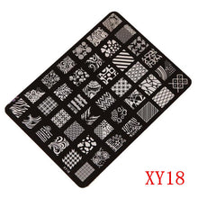 Nail Stamping Printing Plate Manicure Nail Art Decor Image Stamps Plate for Women Lady Beauty EF8