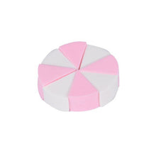 4pc White and Pink Makeup Soft Sponge Blender Blending Powder Smooth Puff Flawless Beauty EF8