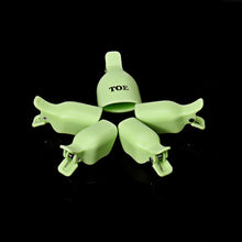 5pc Toenail Soak Off Clip Caps Gel Nail Art Tips Caps Gel Nail Art Tips Reusable Clamp Remover EF8