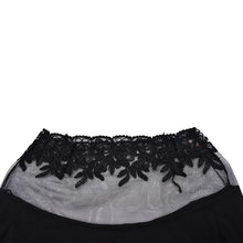 Black   white striped blouse Knitted women tops lace floral embroidery shirts long sleeve knitwear Women Formal Tops EF8