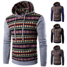 Bohemia Retro Famous fanshion men hoodieslong sleeve Pullover hoodies men's clothes hip hop men hooded sweatshirt EF8